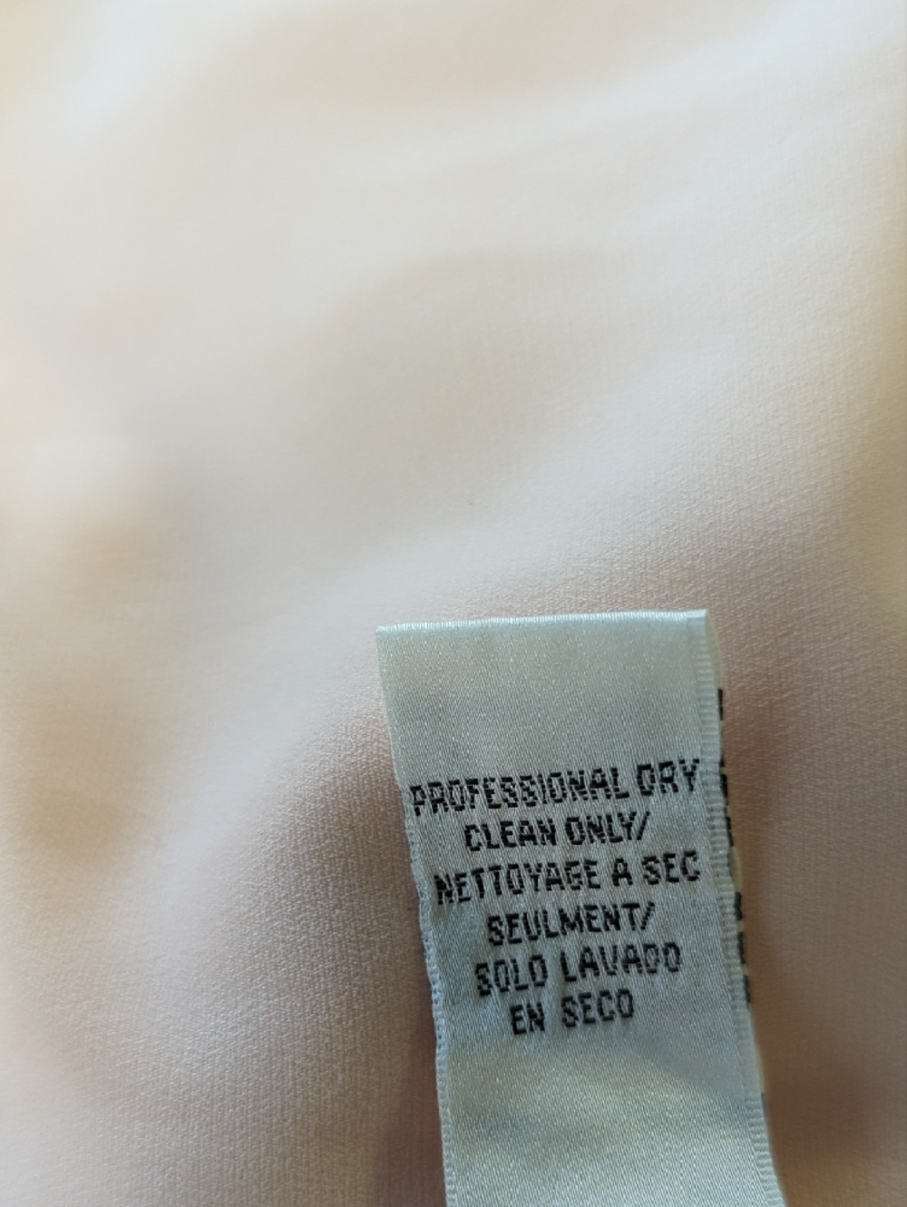 Jill Stuart Popover Wide Leg Overlay Jumpsuit Blush Pink size 6 minimalist - Picture 10 of 11